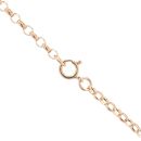 9ct Yellow Gold Belcher Boxing Glove Pendant And Chain 24"