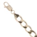 9ct Yellow Gold Curb Bracelet 8.5"
