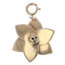 9ct Yellow and Rose Gold Daffodil Clogau Pendant