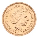 2013 Elizabeth II Fourth Portrait UK Full Sovereign Coin