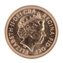 2013 Elizabeth II Fourth Portrait UK Full Sovereign Coin