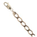 9ct Yellow Gold Curb ID Bracelet 8"