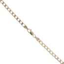 9ct Yellow Gold Curb Chain 22"