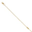 22ct Yellow Gold Beaded Bracelet 7"