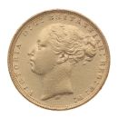 1875 Victoria Young Head Australia Full Sovereign Coin
