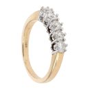 18ct Yellow Gold Five Stone 0.50ct Diamond Ring