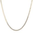 9ct Yellow Gold Curb Chain 22"