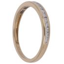 18ct Yellow Gold 0.18ct Brilliant Cut Diamond Eternity Ring