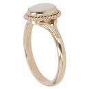 9ct Yellow Gold Opal Single Stone Ring
