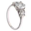 Platinum 1.90ct Diamond Solitaire Ring