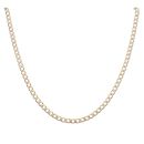 9ct Yellow Gold Curb Chain 20"