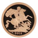 2018 Elizabeth II Fifth Portrait UK Full Sovereign Coin