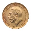 1914 George V Large Head UK Full Sovereign Coin