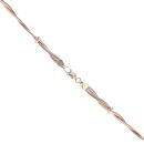 9ct Yellow Gold Snake Twist Chain 18"