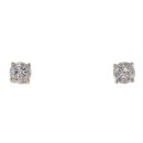 9ct Yellow Gold 0.06ct Diamond Stud Earrings by Anya Belle