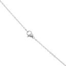Unique & Co Stainless Steel Black Bar Pendant And Chain 20"