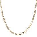9ct Yellow Gold Figaro Chain 20"
