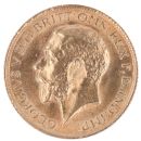 1912 George V Large Head UK Full Sovereign Coin