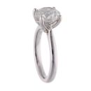 18ct White Gold 3.00ct Diamond Solitaire Ring