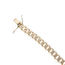 9ct Yellow Gold Curb Bracelet 9"