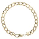 9ct Yellow Gold Curb Bracelet 7.5"