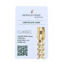 14ct Yellow Gold Monaco Curb Classic Plain Lock Bracelet 8.5"
