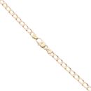 9ct Yellow Gold St George Pendant and Chain 28"