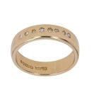 18ct Yellow Gold 0.15ct Brilliant Cut Diamond Wedding Band 4.7mm