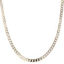9ct Yellow Gold Curb Chain 18"