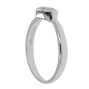 Sterling Silver Cubic Zirconia Heart Ring By Icesia