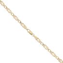 9ct Yellow Gold Celtic Chain 14"
