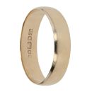 9ct Yellow Gold 5.1mm Wedding Band