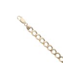 9ct Yellow Gold Curb Bracelet 8"