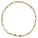 18ct Yellow Gold Belcher Bracelet 7.5"