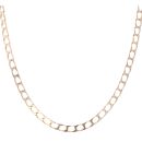 9ct Yellow Gold Square Curb Chain 20"