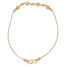 22ct Yellow Gold Chevron Bead Fancy Bracelet 7"