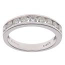 18ct White Gold 0.75ct Brilliant Cut Diamond Eternity Ring