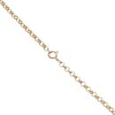 9ct Yellow Gold 0.10ct Diamond Pendant and Chain 26"