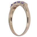 9ct Yellow Gold Tanzanite Four Stone Ring