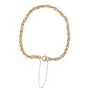 9ct Yellow Gold Prince Of Wales Bracelet 8"