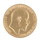 1902 Edward VII Full Large Head UK Sovereign Coin