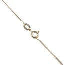 9ct Yellow Gold Cross Pendant and Chain 18"