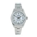 Rolex Custom Datejust Pre Owned Watch Ref 69160