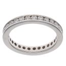 18ct White Gold Brilliant Cut 0.90ct Diamond Full Eternity Ring