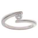 18ct White Gold 0.25ct Brilliant Cut Diamond Solitaire Ring
