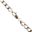 9ct Yellow Gold Curb Chain 22"