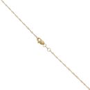 22ct Yellow Gold Ripple Fancy Chain 18"