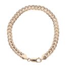 9ct Yellow Gold Curb Bracelet 7.5"