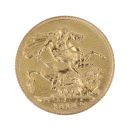 1913 George V Large Head UK Full Sovereign Coin