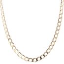 9ct Yellow Gold Curb Chain 20"